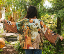 Load image into Gallery viewer, Market of Stars Secret Garden Pixie Duster Cropped Kimono w/ Swan