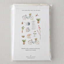 Load image into Gallery viewer, Emily Lex Studio Springtime cotton flour sack tea towel