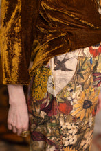 Load image into Gallery viewer, Market of Stars Golden Hour Linen Cropped Artist Pant w/ Floral Print