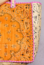 Load image into Gallery viewer, Pol Clothing LOVE Bandana Quilted Tote Bag