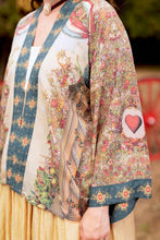 Load image into Gallery viewer, Market of Stars Love Revolution Pixie Crop Kimono w/ Sun, Horse & Florals