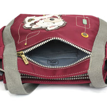 Load image into Gallery viewer, Chala CV Venture Mini Carryall Westie Burgundy