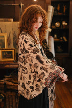 Load image into Gallery viewer, Market of Stars Curiosities Pixie Duster Crop Kimono w/ whimsical print