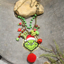 Load image into Gallery viewer, The Primitive Peddler No Scrooge Allowed Charm'd Necklace