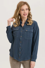 Load image into Gallery viewer, XCVI Twill Smithson Button-Up