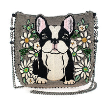 Load image into Gallery viewer, Mary Frances Pardon My Frenchie Handbag