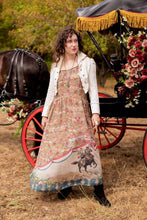 Load image into Gallery viewer, Market of Stars Love Revolution Bohéme Slip Dress w/ Sun, Horse & Florals