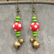 Load image into Gallery viewer, The Primitive Peddler No Scrooge Allowed Dangle Earrings