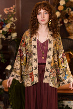 Load image into Gallery viewer, Market of Stars Golden Hour Pixie Duster Crop Kimono w/ Floral Print