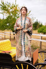 Load image into Gallery viewer, Market of Stars Love Revolution Opera Duster Kimono Robe w/ horse & florals
