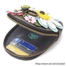 Load image into Gallery viewer, Chala Mini Coin Purse Daisy