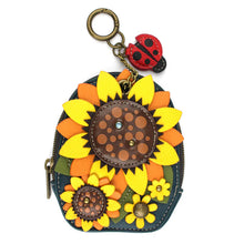 Load image into Gallery viewer, Chala Mini Coin Purse Sunflower