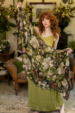Load image into Gallery viewer, Market of Stars Fleur De Lune Scarf with Floral Print & Bees