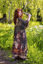 Load image into Gallery viewer, Market of Stars The Messenger Opera Duster Robe w/ Joan of Arc & Florals