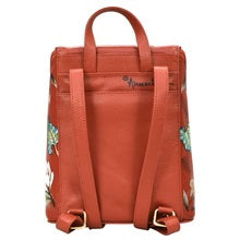 Load image into Gallery viewer, Anuschka Bucket Backpack Crimson Garden