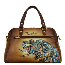 Load image into Gallery viewer, Anuschka Wide Organizer Satchel