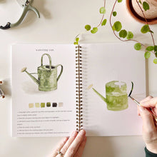 Load image into Gallery viewer, Emily Lex Studio Garden watercolor workbook