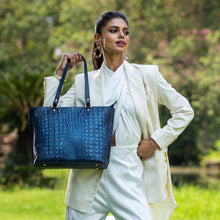 Load image into Gallery viewer, Anuschka Large Zip Top Tote