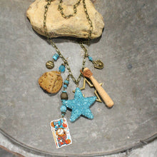 Load image into Gallery viewer, The Primitive Peddler Hey Batter Batter Charmed Necklace