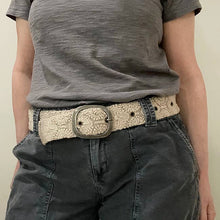 Load image into Gallery viewer, Jenny Krauss Desert Dreams Embroidered Wool Belt