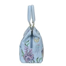 Load image into Gallery viewer, Anuschka Multi Compartment Satchel Underwater Beauty