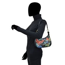 Load image into Gallery viewer, Anuschka Small Convertible Hobo Rainforest Beauties