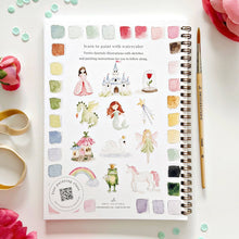 Load image into Gallery viewer, Emily Lex Studio Fairytale watercolor workbook