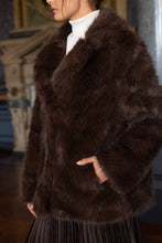 Load image into Gallery viewer, CHOKLATE PARIS Faux fur coat jacket