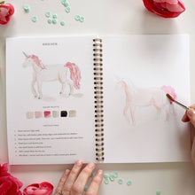Load image into Gallery viewer, Emily Lex Studio Fairytale watercolor workbook
