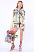 Load image into Gallery viewer, Aratta Country Queen Embellished Denim Jacket
