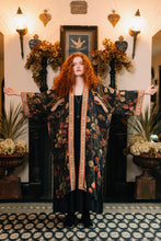 Load image into Gallery viewer, Market of Stars Heart of Gold Opera Duster Kimono Robe w/ Sacred Heart