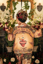 Load image into Gallery viewer, Market of Stars Courage Dear Heart Pixie Duster Crop Kimono w/ Sacred Heart