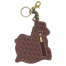 Load image into Gallery viewer, Chala Coin Purse/Key Fob Horse Family