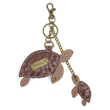 Load image into Gallery viewer, Chala Key Fob Two Turtles