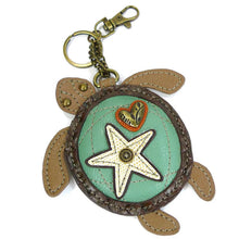 Load image into Gallery viewer, Chala Coin Purse/Key Fob Turtle