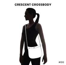 Load image into Gallery viewer, Chala Crescent Crossbody Owl A Taupe