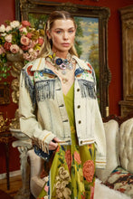 Load image into Gallery viewer, Aratta Country Queen Embellished Denim Jacket