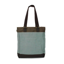 Load image into Gallery viewer, Chala Work Tote Sloth Blue Stripe