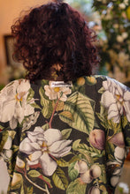 Load image into Gallery viewer, Market of Stars Fleur De Lune Pixie Duster Crop Kimono w/ Florals & Bees
