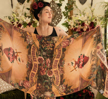 Load image into Gallery viewer, Market of Stars Courage Dear Heart Scarf with Sacred Heart