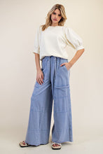 Load image into Gallery viewer, Easel Mineral Washed Terry Knit Cargo Sweatpants