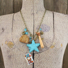 Load image into Gallery viewer, The Primitive Peddler Hey Batter Batter Charmed Necklace
