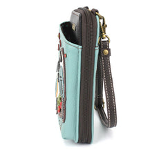 Load image into Gallery viewer, Chala Wallet Crossbody Chickadee Blue