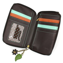 Load image into Gallery viewer, Chala Wallet Crossbody Chickadee Blue