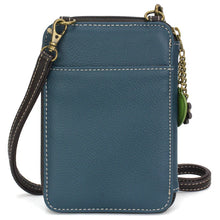 Load image into Gallery viewer, Chala Wallet Crossbody Cow Blue