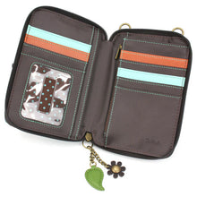 Load image into Gallery viewer, Chala Wallet Crossbody Cow Blue