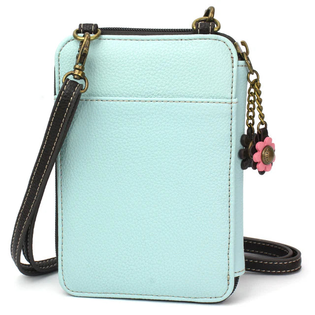 CHALA Dazzled Crossbody Cell Phone Purse-Women Canvas Multicolor Handbag With Adjustable Strap