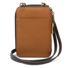 Load image into Gallery viewer, Chala Wallet Crossbody Pawprint Brown
