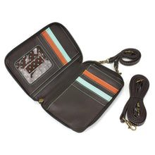 Load image into Gallery viewer, Chala Wallet Crossbody Westie Maroon
