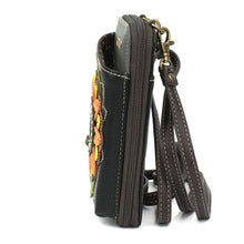 Load image into Gallery viewer, Chala Wallet Crossbody Sunflower Black